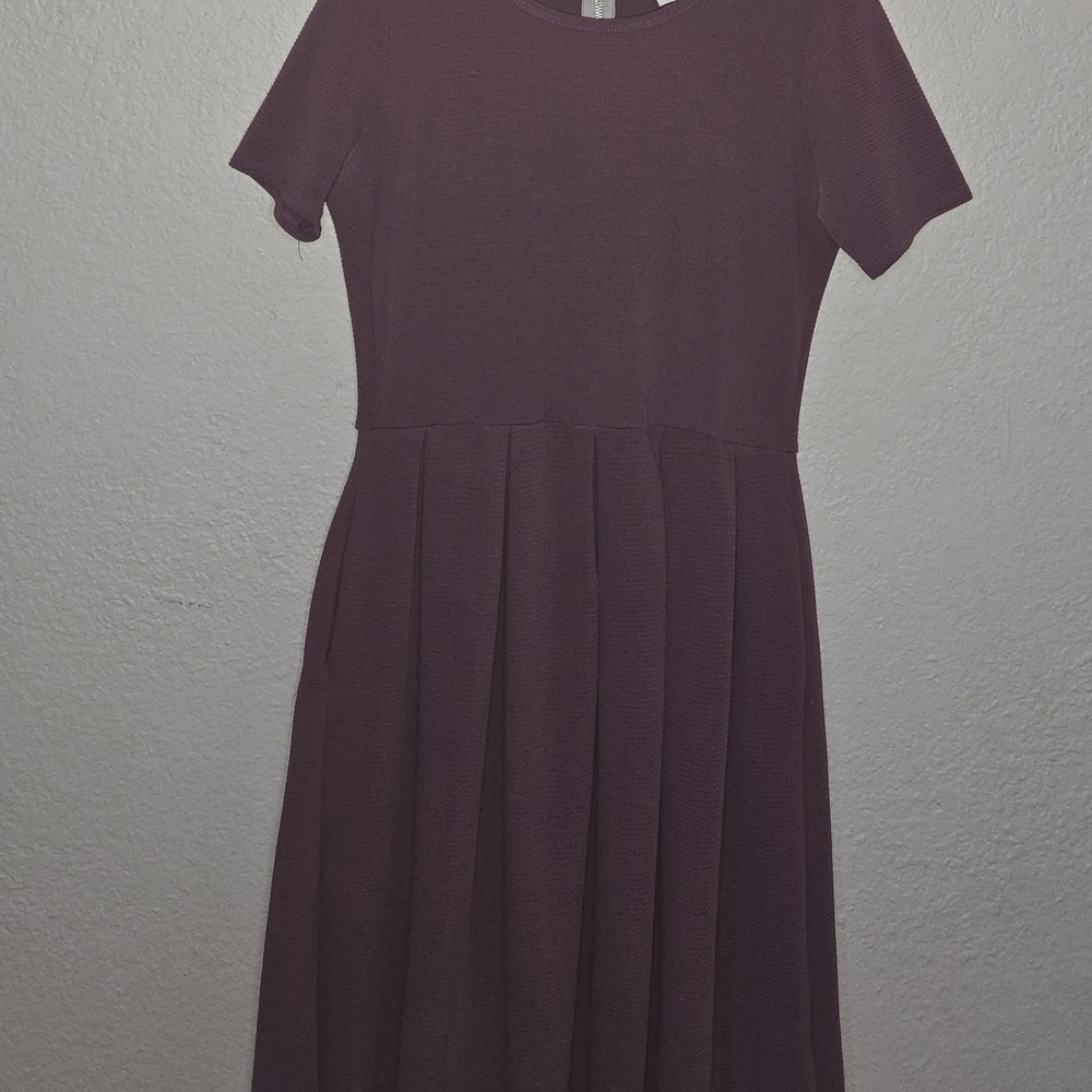 LuLaRoe Amelia Mauve Dress